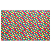 Tissu Motif des triangles couleur (Yard)