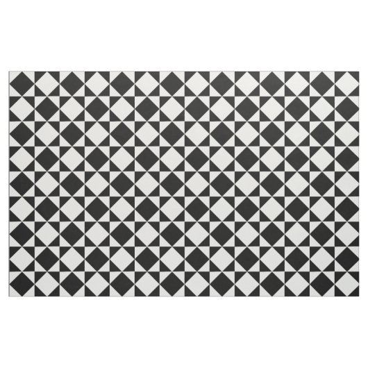 Tissu Motif des triangles noirs noirs noirs (Fat Quarter)