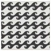 Tissu Motif des vagues (Fermer)
