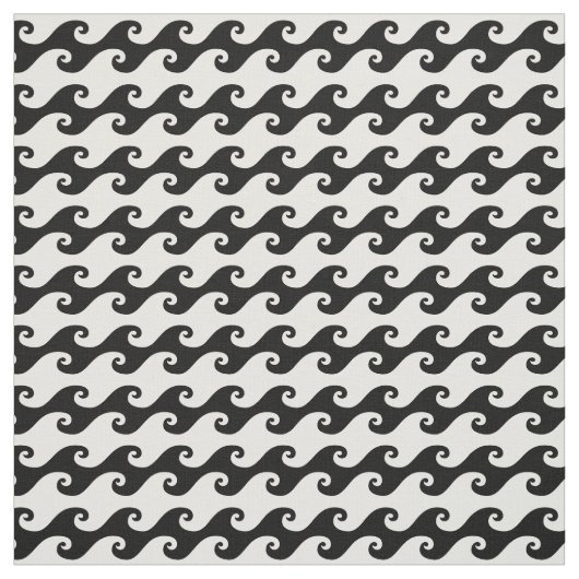 Tissu Motif des vagues (Échantillon)