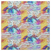 Tissu Motif des yeux (Échantillon)