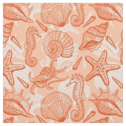 Tissu Motif dessiné à la main (Fermer)