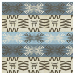 Tissu motif d'ethnie africaine