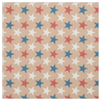 Tissu Motif d'étoiles patriotiques américaines