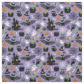 Tissu Motif d'Halloween (Échantillon)