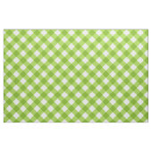 Tissu Motif diagonal blanc/vert En vichy (Fat Quarter)
