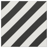 Tissu Motif diagonal noir et blanc de rayures (Fermer)