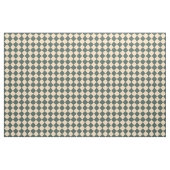 Tissu Motif diamant à carreaux vert jaune (Fat Quarter)