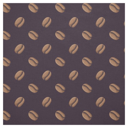 Tissu Motif d'icône de café (Échantillon)