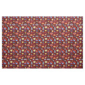 Tissu Motif d'icônes chinois (Fat Quarter)