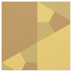 Tissu Motif d'illusion optique étoile Brown de sable