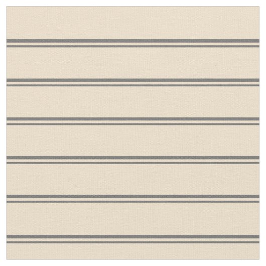 Tissu Motif Dim Grey & Tan Stripes (Fermer)