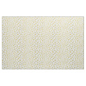 Tissu Motif d'impression chic jaune pastel gris guépard (Yard)