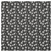 Tissu motif d'impression de chat d'os de poissons (Échantillon)