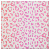 Tissu motif d'impression de guépard à parties scintillan (Échantillon)