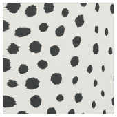 Tissu motif d'impression de guépard blanc abstrait (Fermer)