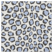 Tissu motif d'impression de guépard bleu clair chic et a (Échantillon)