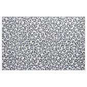 Tissu motif d'impression de guépard bleu clair chic et a (Fat Quarter)