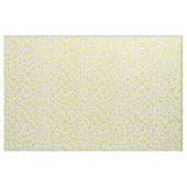 Tissu motif d'impression de guépard jaune chic et coloré (Fat Quarter)