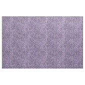 Tissu motif d'impression de guépard mauve couleur chic (Yard)