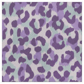 Tissu motif d'impression de guépard mauve couleur chic (Fermer)
