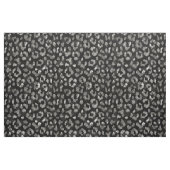 Tissu motif d'impression de guépard noir parties scintil (Fat Quarter)