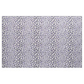 Tissu motif d'impression de guépard noir violet rose chi (Yard)