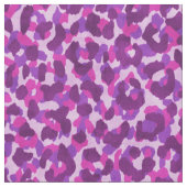 Tissu motif d'impression de guépard rose rose chic (Fermer)