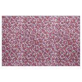 Tissu motif d'impression de guépard rouge violet chic (Fat Quarter)