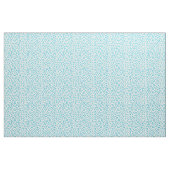 Tissu motif d'impression de guépard turquoise bleu et bl (Yard)