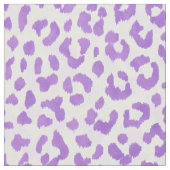 Tissu motif d'impression de guépard violet chic (Fermer)