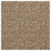 Tissu Motif d'impression de peau léopard (Échantillon)