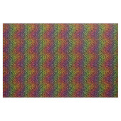 Tissu Motif d'impression des points de léopard arc-en-ci (Yard)