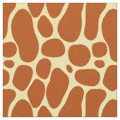 Tissu Motif d'impression Giraffe (Fermer)