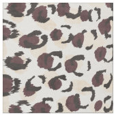Tissu Motif d'impression moderne chic brun brun chic (Fermer)