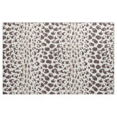 Tissu Motif d'impression moderne chic brun brun chic (Fat Quarter)