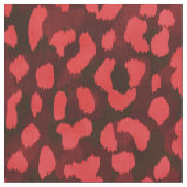 Tissu Motif d'impression moderne chic roux (Fermer)