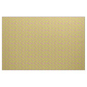 Tissu Motif d'impression rose chaud Fuschia Jaune (Yard)