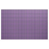 Tissu Motif d'impression Tartan Violet, (Fat Quarter)