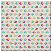 Tissu Motif d'oiseaux (Échantillon)