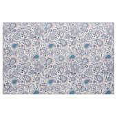 Tissu Motif Doodle Paisley (Fat Quarter)