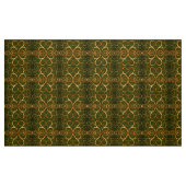 Tissu motif d'or abstrait de remous (Fat Quarter)