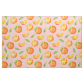 Tissu Motif d'oranges d'aquarelle (Fat Quarter)