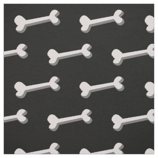 Tissu Motif d'os de chien