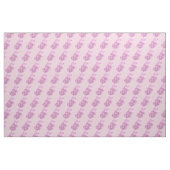 Tissu Motif d'ours de gomme rose (Fat Quarter)