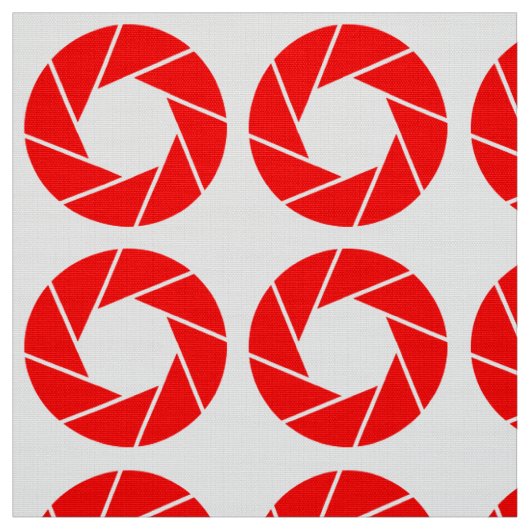 Tissu Motif d'ouverture - Rouge (Échantillon)