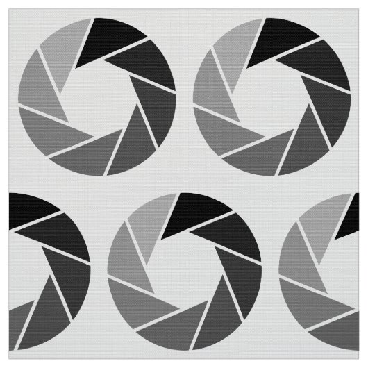 Tissu Motif d'ouverture - Tons sur blanc (Échantillon)