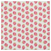 Tissu Motif doux rose fraise sans couture (Échantillon)