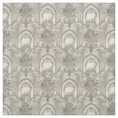 Tissu Motif du château gothique vintage (Échantillon)