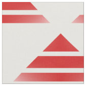 Tissu Motif du triangle blanc rouge Geo (Fermer)